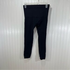 SPANX Shapewear Black Compression High Rise Sculpting Leggings Size Medium